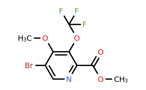 1804397-51-0 | Methyl 5-bromo-4-methoxy-3-(trifluoromethoxy)pyridine-2-carboxylate