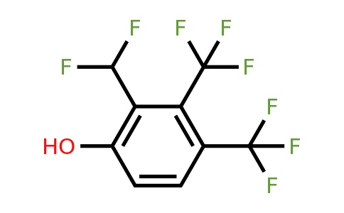 2,3-Bis(trifluoromethyl)-6-hydroxybenzodifluoride