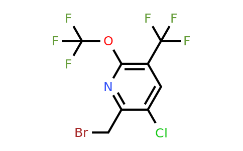 2-(Bromomethyl)-3-chloro-6-(trifluoromethoxy)-5-(trifluoromethyl)pyridine