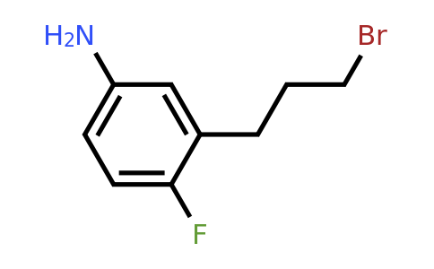 1804400-55-2 | 3-(3-Bromopropyl)-4-fluoroaniline