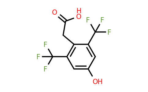1804400-68-7 | 2,6-Bis(trifluoromethyl)-4-hydroxyphenylacetic acid