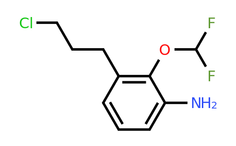 1804401-07-7 | 3-(3-Chloropropyl)-2-(difluoromethoxy)aniline