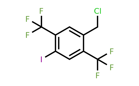 1804401-22-6 | 2,5-Bis(trifluoromethyl)-4-iodobenzyl chloride