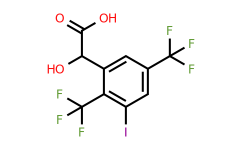 1804401-27-1 | 2,5-Bis(trifluoromethyl)-3-iodomandelic acid