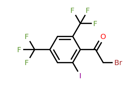 1804401-45-3 | 2',4'-Bis(trifluoromethyl)-6'-iodophenacyl bromide