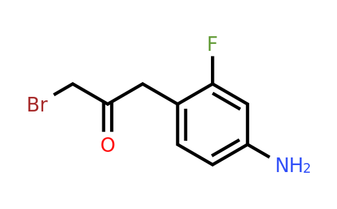1804401-47-5 | 1-(4-Amino-2-fluorophenyl)-3-bromopropan-2-one