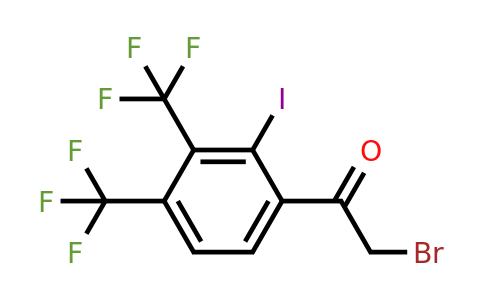 1804401-49-7 | 3',4'-Bis(trifluoromethyl)-2'-iodophenacyl bromide