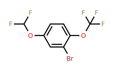 1804401-88-4 | 1-Bromo-5-difluoromethoxy-2-(trifluoromethoxy)benzene