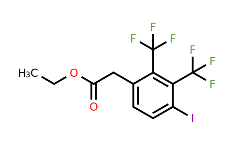 1804401-99-7 | Ethyl 2,3-bis(trifluoromethyl)-4-iodophenylacetate