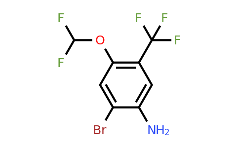 1804402-02-5 | 2-Bromo-4-difluoromethoxy-5-(trifluoromethyl)aniline