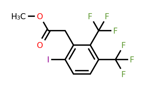 1804402-14-9 | Methyl 2,3-bis(trifluoromethyl)-6-iodophenylacetate