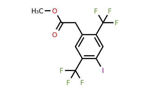 1804402-19-4 | Methyl 2,5-bis(trifluoromethyl)-4-iodophenylacetate