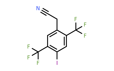 1804402-42-3 | 2,5-Bis(trifluoromethyl)-4-iodophenylacetonitrile