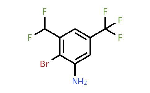 1804402-74-1 | 2-Bromo-3-difluoromethyl-5-(trifluoromethyl)aniline