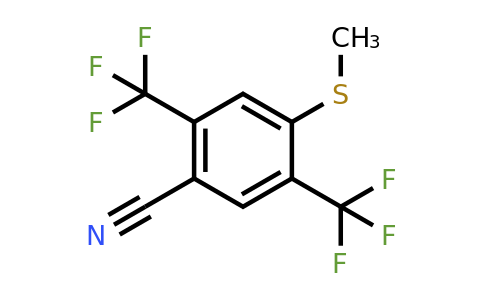 1804402-90-1 | 2,5-Bis(trifluoromethyl)-4-cyanothioanisole