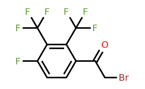 1804403-96-0 | 2',3'-Bis(trifluoromethyl)-4'-fluorophenacyl bromide