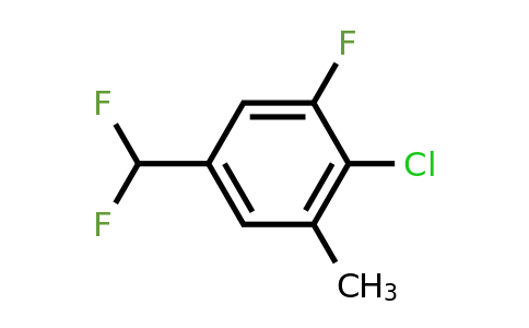 1804403-98-2 | 4-Chloro-3-fluoro-5-methylbenzodifluoride