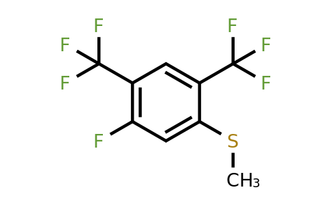 1804404-12-3 | 2,4-Bis(trifluoromethyl)-5-fluorothioanisole
