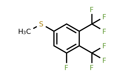 1804404-18-9 | 3,4-Bis(trifluoromethyl)-5-fluorothioanisole