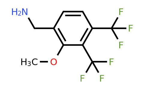 1804404-29-2 | 3,4-Bis(trifluoromethyl)-2-methoxybenzylamine