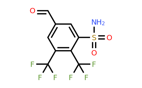 1804404-39-4 | 2,3-Bis(trifluoromethyl)-5-formylbenzenesulfonamide