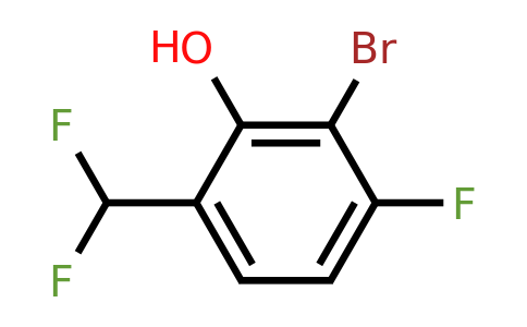 1804404-66-7 | 3-Bromo-4-fluoro-2-hydroxybenzodifluoride