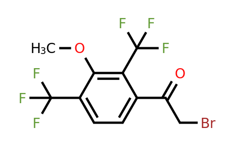 1804404-69-0 | 2',4'-Bis(trifluoromethyl)-3'-methoxyphenacyl bromide