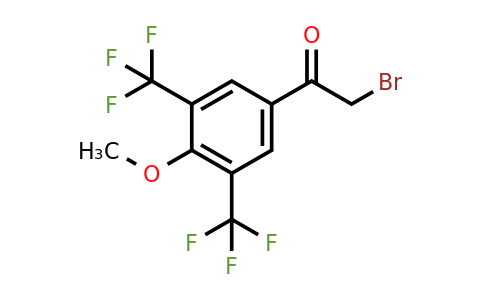 1804404-76-9 | 3',5'-Bis(trifluoromethyl)-4'-methoxyphenacyl bromide