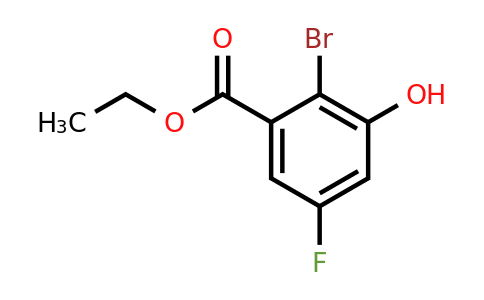 1804404-82-7 | Ethyl 2-bromo-5-fluoro-3-hydroxybenzoate