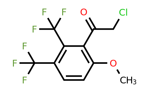 1804404-89-4 | 2',3'-Bis(trifluoromethyl)-6'-methoxyphenacyl chloride