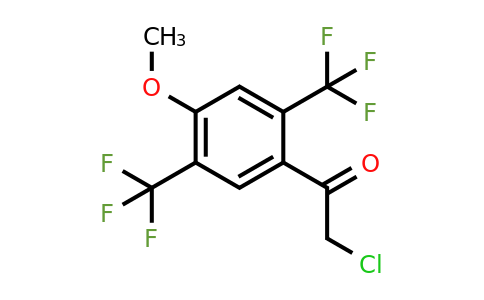 1804405-00-2 | 2',5'-Bis(trifluoromethyl)-4'-methoxyphenacyl chloride
