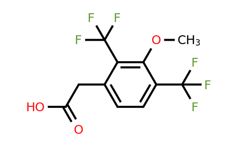 1804405-20-6 | 2,4-Bis(trifluoromethyl)-3-methoxyphenylacetic acid