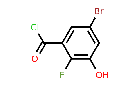 1804405-35-3 | 5-Bromo-2-fluoro-3-hydroxybenzoyl chloride
