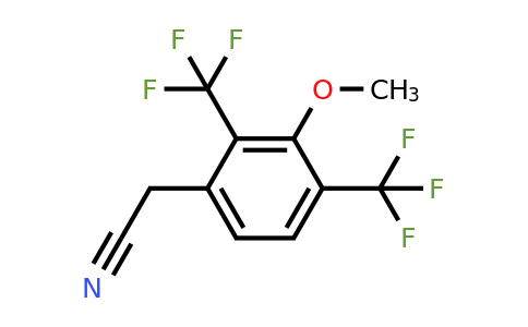 1804405-43-3 | 2,4-Bis(trifluoromethyl)-3-methoxyphenylacetonitrile
