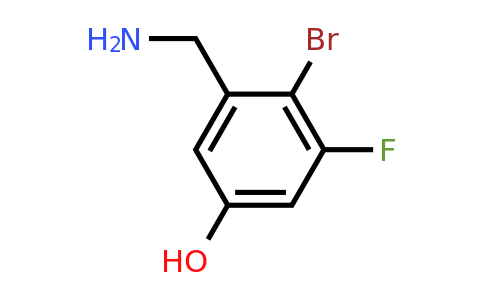 1804405-56-8 | 2-Bromo-3-fluoro-5-hydroxybenzylamine