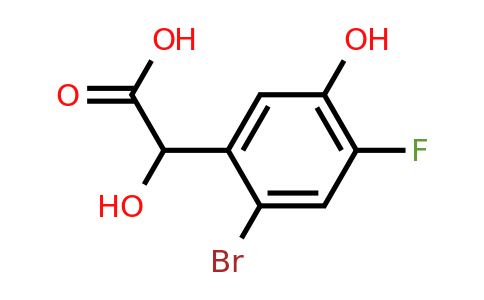 1804405-69-3 | 2-Bromo-4-fluoro-5-hydroxymandelic acid