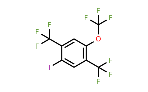 1804405-92-2 | 1,4-Bis(trifluoromethyl)-2-iodo-5-(trifluoromethoxy)benzene