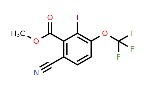 1804406-05-0 | Methyl 6-cyano-2-iodo-3-(trifluoromethoxy)benzoate