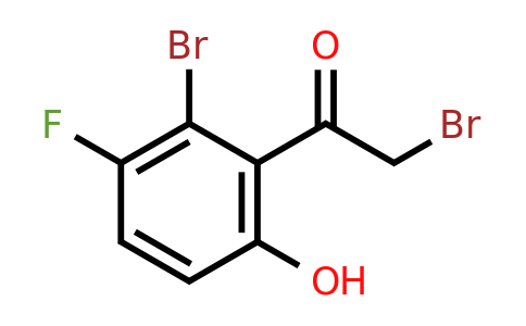 1804406-08-3 | 2'-Bromo-3'-fluoro-6'-hydroxyphenacyl bromide