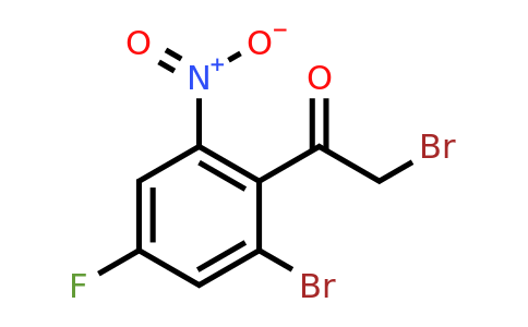 1804406-63-0 | 2'-Bromo-4'-fluoro-6'-nitrophenacyl bromide