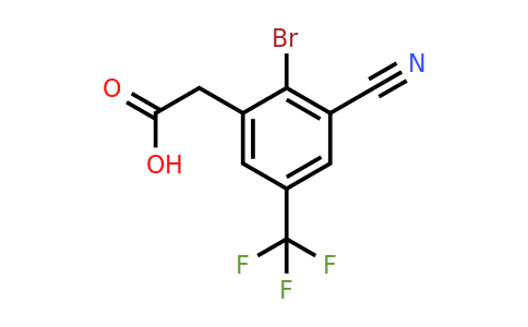 1804406-64-1 | 2-Bromo-3-cyano-5-(trifluoromethyl)phenylacetic acid