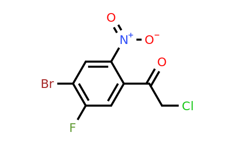 1804406-75-4 | 4'-Bromo-5'-fluoro-2'-nitrophenacyl chloride