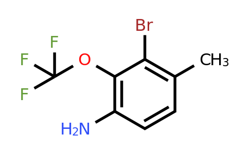 1804406-88-9 | 3-Bromo-4-methyl-2-(trifluoromethoxy)aniline