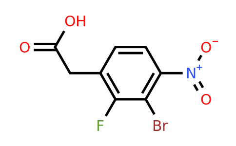 1804407-02-0 | 3-Bromo-2-fluoro-4-nitrophenylacetic acid