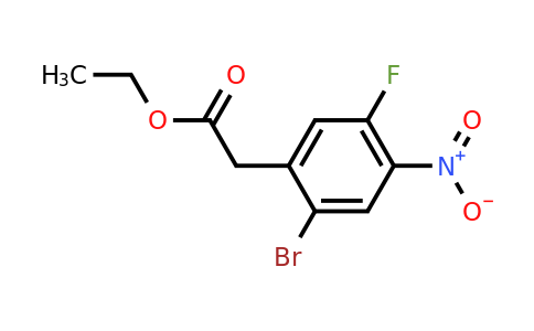 1804407-15-5 | Ethyl 2-bromo-5-fluoro-4-nitrophenylacetate