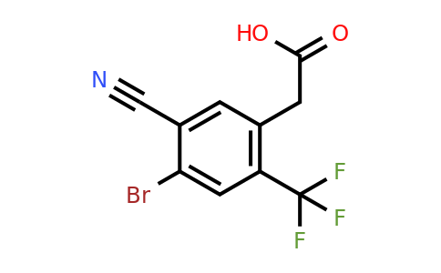 1804407-17-7 | 4-Bromo-5-cyano-2-(trifluoromethyl)phenylacetic acid