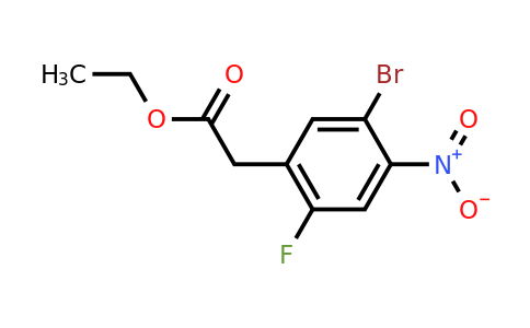 1804407-22-4 | Ethyl 5-bromo-2-fluoro-4-nitrophenylacetate
