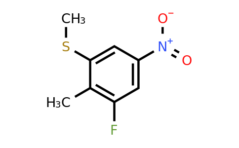 1804407-45-1 | 3-Fluoro-2-methyl-5-nitrothioanisole