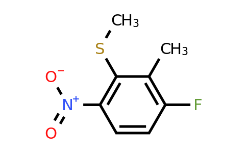 1804407-55-3 | 3-Fluoro-2-methyl-6-nitrothioanisole