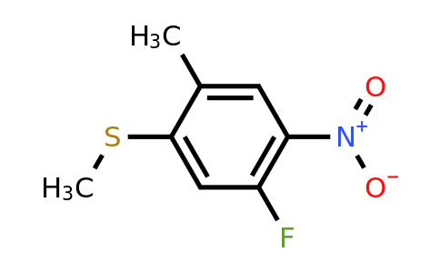 1804407-64-4 | 5-Fluoro-2-methyl-4-nitrothioanisole